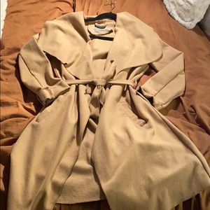 NUDE WATERFALL TRENCH COAT